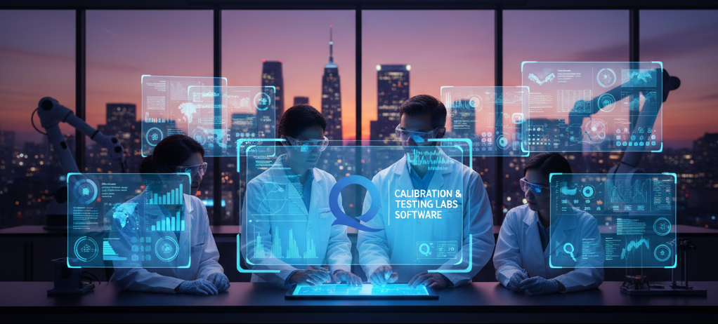 QuantumCals Labs Software - Desktop View