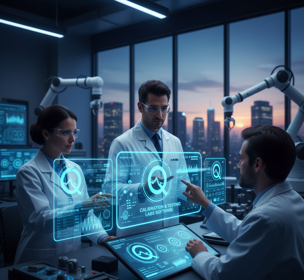 QuantumCals Labs Software - Mobile View